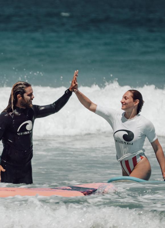 lezioni di surf a Fuerteventura